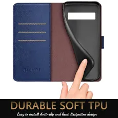 Google Pixel 7 Pro Wallet Case – Stylish Leather Design with Storage