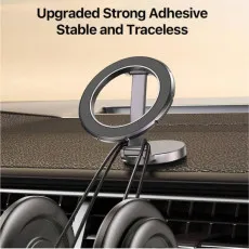 Magnetic Suction Car Phone Holder – Foldable 360° Adjustable Bracket