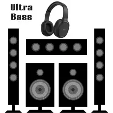 Audio Bass Wireless Headphone