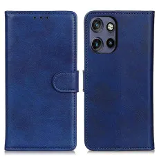 Moto Edge 50 Neo Leather wallet case Full Fornt and Back view