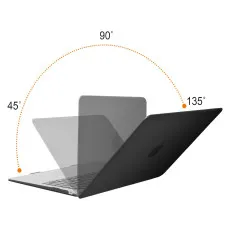 MacBook Pro 13 M2 Black Hard Case With ROtating