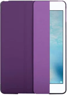 iPad Pro 9.7 Smart Case 4th Generation (2016) A1675, A1674, A1673 Smart Magnetic Stand Case Cover with Automatic Wake/Sleep (Purple)
