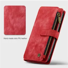 Hand made Retruo Leather wallet  For IPhone 11