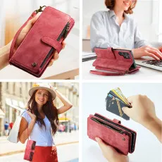 Upgrade Your Samsung Galaxy S23 Ultra with Zipper Leather Wallet Case