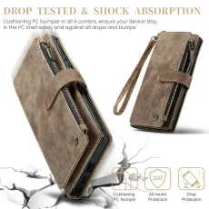 Upgrade Your Samsung Galaxy S23 Ultra with Zipper Leather Wallet Case