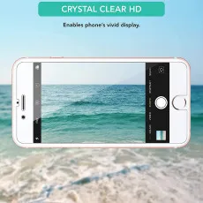 iPhone SE 2022 Screen Protector Tempered Glass Case Friendly Film (2Pack)