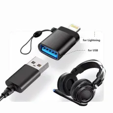 USB Type A Female to 8 Pin 3.1 Male Adapter Converter