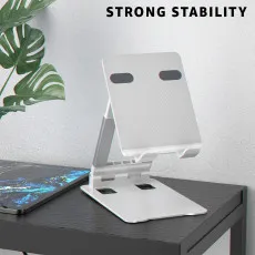 Adjustable Aluminum Tablet Holder Foldable Stand Phone Mount