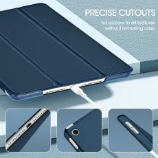 iPad 10.2inch 7th-8th-9th Generation Smart Case With Tri-fold Leather Shell