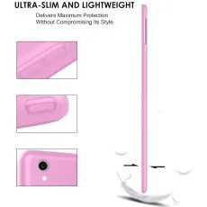 Apple iPad Pro 10.5-Inch 2017 Leather Smart Case with Soft TPU Back