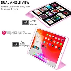 Apple iPad Pro 10.5-Inch 2017 Leather Smart Case with Soft TPU Back