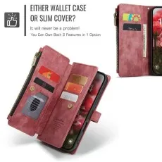 iPhone 12 Mini Wallet Case – Leather Flip Cover with Card Holder & Kickstand
