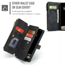 iPhone 12 Mini Wallet Case – Leather Flip Cover with Card Holder & Kickstand