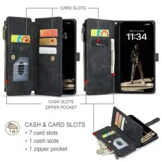 iPhone 12 Mini Wallet Case – Leather Flip Cover with Card Holder & Kickstand