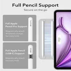 ipad air 12.9 2020 samrt case for full pencial support