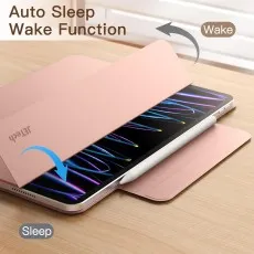 ipad air 12.9 2020 leather samrt case for auto sleep wake function