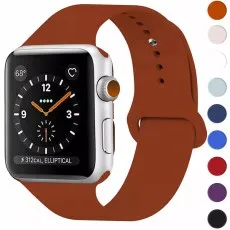 Adjustable Sport Band for Apple Watch in Orange
