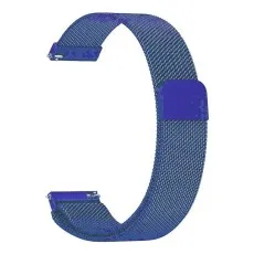stainless steel magnetic Milanese loop strap for Apple Watch 40mm in Blue