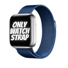 stainless steel magnetic Milanese loop strap for Apple Watch simple design