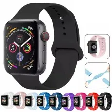 Soft Silicone Band for Apple Watch