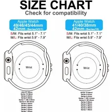 Waterproof and Sweatproof Apple Watch Strap