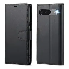 Fornt and back view for goodle Pixel 9 pro flip leather wallet case