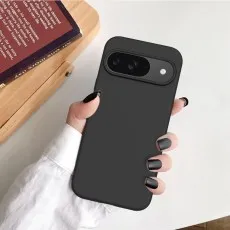 Soft Black TPU Silicone Case for Pixel 9 Pro | Slim & Protective UK Cover