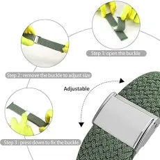 Apple Watch stylish stretchy braided solo loop Woven strong Buckle Belt