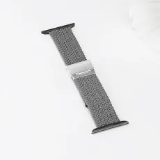 Apple Watch stylish stretchy braided solo loop Woven Buckle Belt