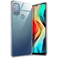 Motorola Moto G10/G20/G30 Clear Case – Slim, Shockproof Silicone Protective Cover