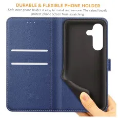 Samsung a36 leather wallet case for durable flexible phone holder