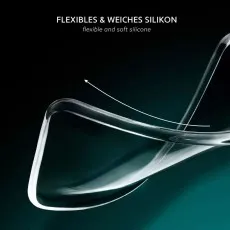 Motorola Moto G54 Clear Case – Shockproof, Slim Hybrid TPU Protective Cover, Anti-Yellow & Scratch-Resistant