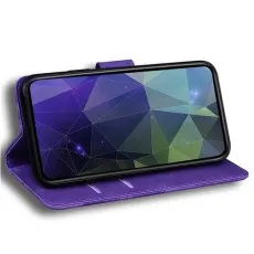 Samsung a36 leather wallet case for Adjustable kickstand