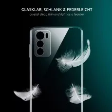 Motorola Moto G42 Bumper Case – Clear Silicone Protective Cover, Slim & Shockproof Design