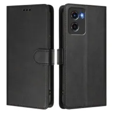 Full Fornt and back view for Moto E15 leather wallet case