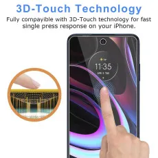 Motorola Moto G9 Play Screen Protector Tempered Glass (2 Pack) 6.5"