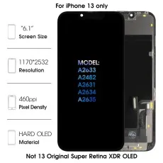 Premium LCD Display Assembly for iPhone 13 – OEM-Grade Quality