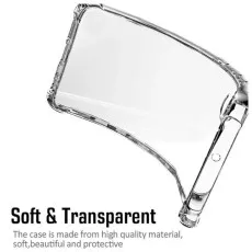 Motorola Moto E14 Clear Case – Shockproof TPU Protective Cover, Slim & Transparent