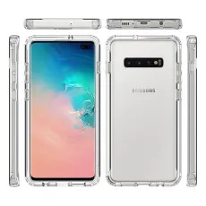 transparent 360° protection phone case for S10 Plus