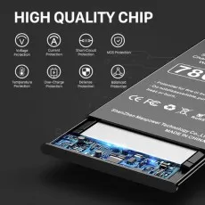 iPhone 6/6 Plus/6S/6S Plus Replacement Battery | Li-Polymer – 2025 High-Capacity Upgrade