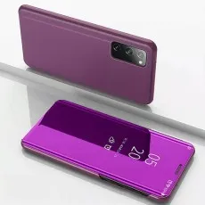 Smart Mirror Phone Case For Samsung Galaxy S20 Plus in Purple