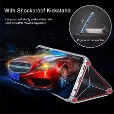 Smart Mirror Phone Case For Samsung Galaxy S20 with strong stand