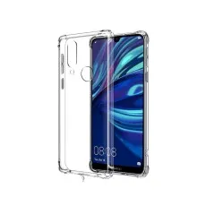 Clear bumper case showcasing the design of a Huawei Y7 Prime 2019