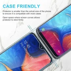 Galaxy A20e Tempered Glass Screen Protector – 2-Pack case friendly look