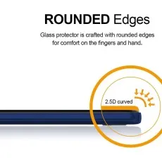 Alcatel 3X 2020 2-Pack Tempered Glass Screen Protector with 2.5D Coner