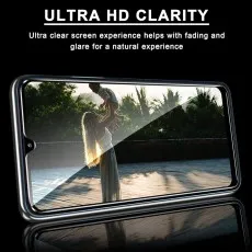 HTC Wildfire E Plus Screen Protector – 2-Pack Tempered Glass ultra clear and smooth screen