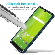 HTC Wildfire E3 2-Pack Tempered Glass Screen Protector scratch resistant