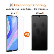 Shatterproof for Huawei P8 Screen Protector, [Full Coverage] Military Grade Protection & Zero Bubble Clear Tempered Glass Case Friendly Film with Phone Stand 5.2 inches- (2 Pack)