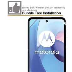 2 Pack Anti-Spy Screen Protector for Motorola Moto E22i - Anti-Scratch & Bubble-Free