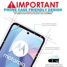 2 Pack Anti-Spy Screen Protector for Motorola Moto E22i - Anti-Scratch & Bubble-Free